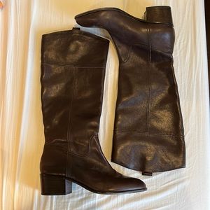 Louise et Cie Leather Knee-High Riding Boots